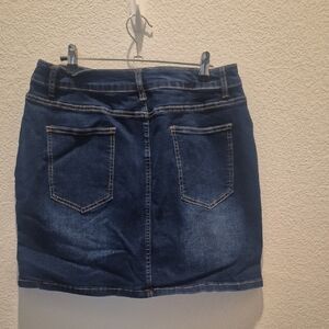 Denim Blue Skirt